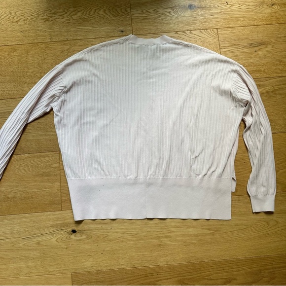 ACNE STUDIOS ISSY RIB PALE PINK TOP - XS - Picture 5 of 13